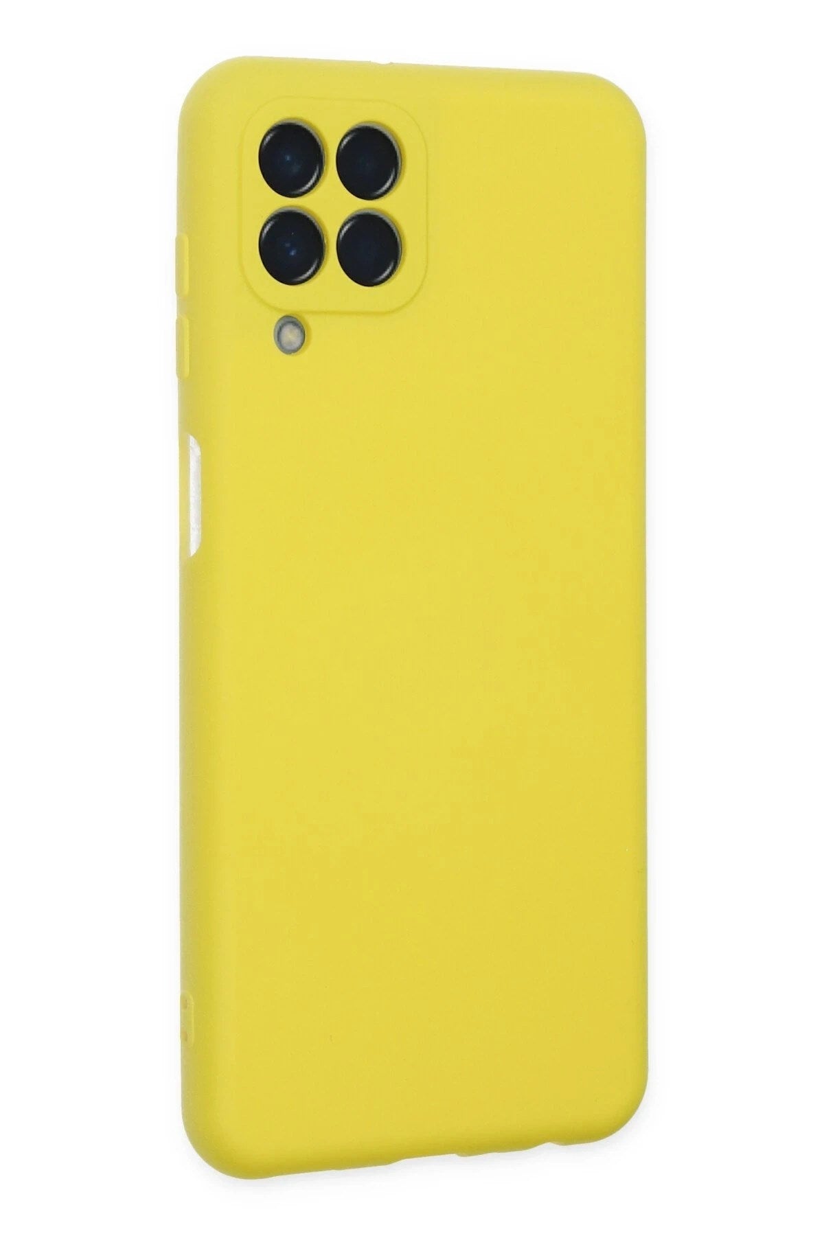Mey İthalat® Samsung Galaxy M33 Kılıf Nano içi Kadife Silikon - Sarı