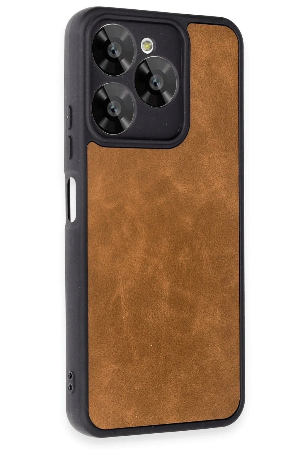Mey İthalat® General Mobile Era 50 Kılıf Aras Deri Kapak - Taba