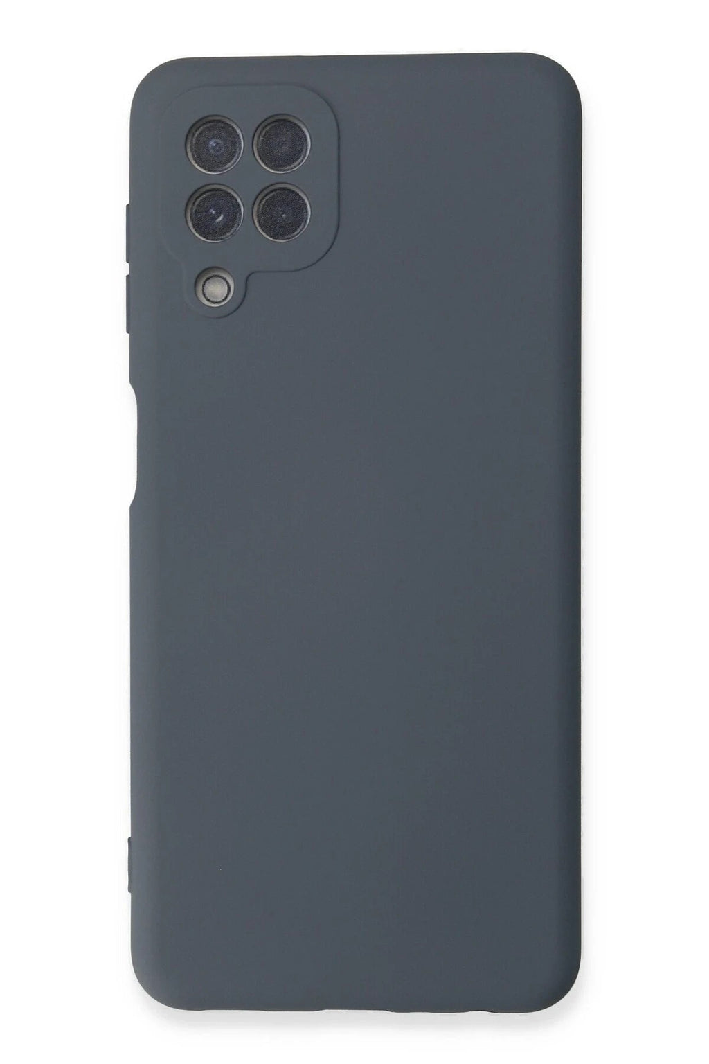 Mey İthalat® Samsung Galaxy A22 Kılıf Nano içi Kadife Silikon - Gri