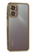 Mey İthalat® Redmi 10 5G Kılıf Lensli Silikon - Gold
