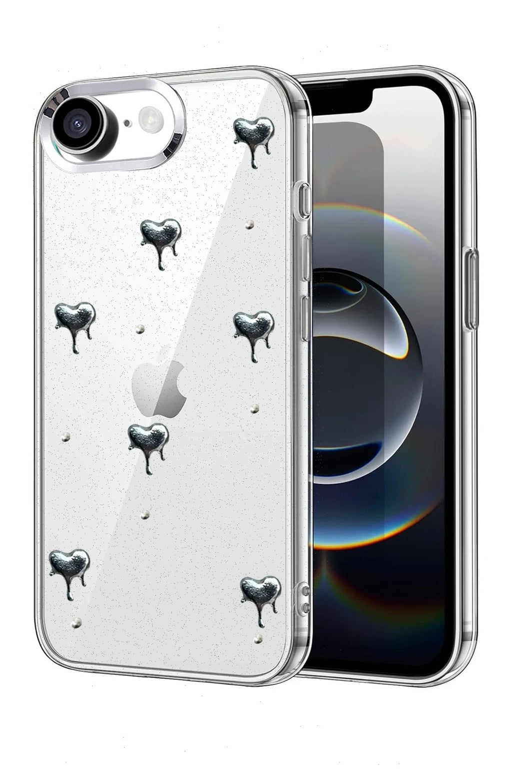 Mey İthalat® iPhone 16E Fiyonk Desenli Kapak - Desen 3