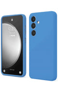 Mey İthalat® Samsung Galaxy S24 FE Kılıf First Silikon - Mavi