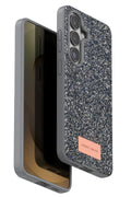 Mey İthalat® Samsung Galaxy S26 Plus Bright Simli Kapak - Gümüş