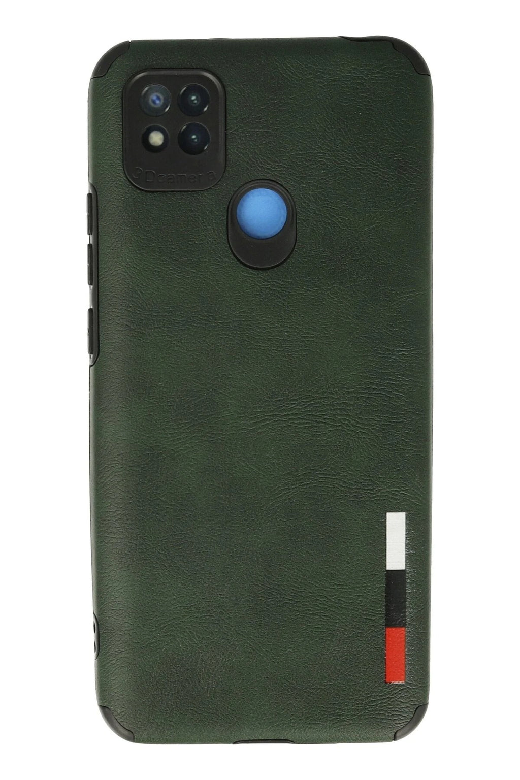 Mey İthalat® Redmi 9C Kılıf Loop Deri Silikon - Yeşil