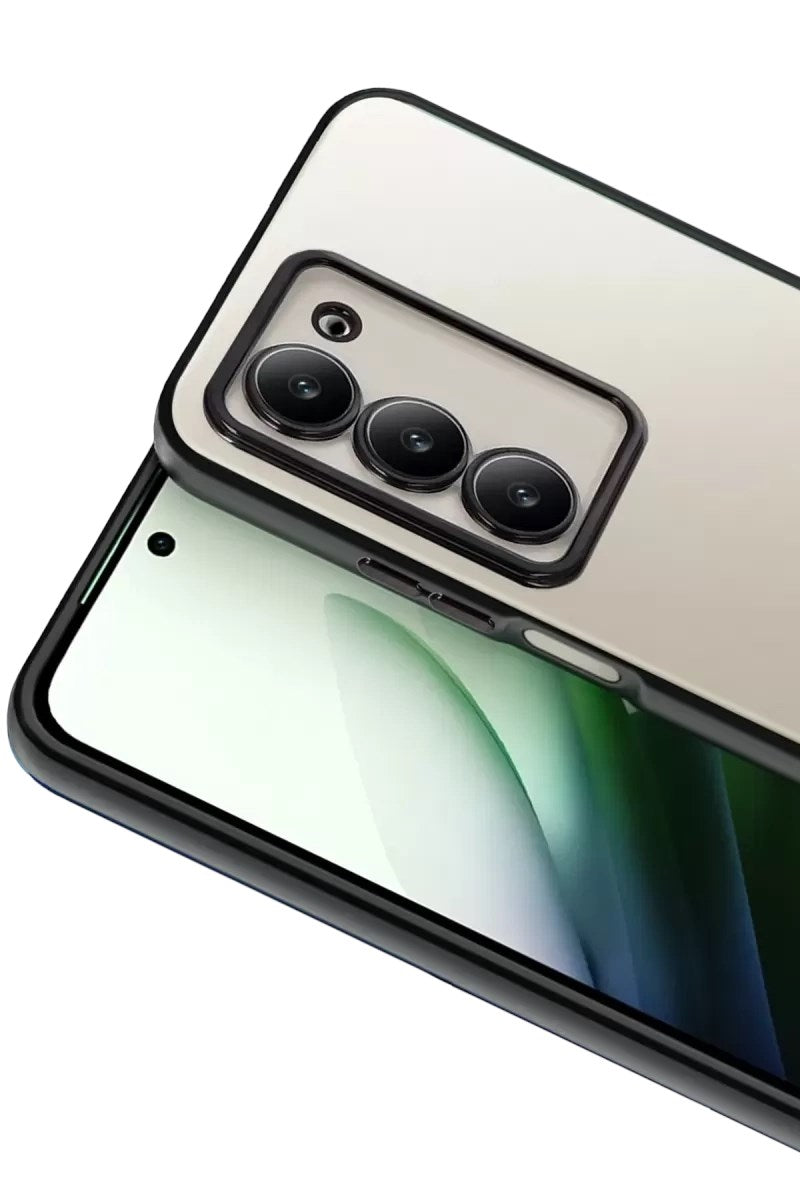 Mey İthalat® Redmi 15 4G Lensli Silikon - Siyah