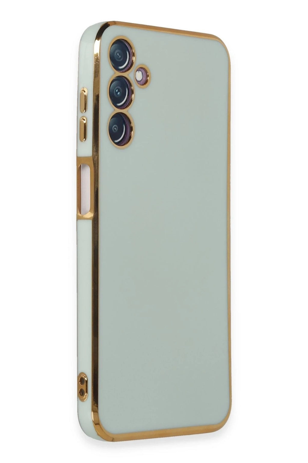 Mey İthalat® Samsung Galaxy M14 5G Kılıf Volet Silikon - Açık Yeşil