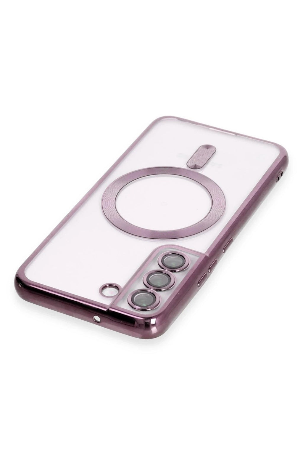 Mey İthalat® Samsung Galaxy S22 Kılıf Kross Magneticsafe Kapak - Mor