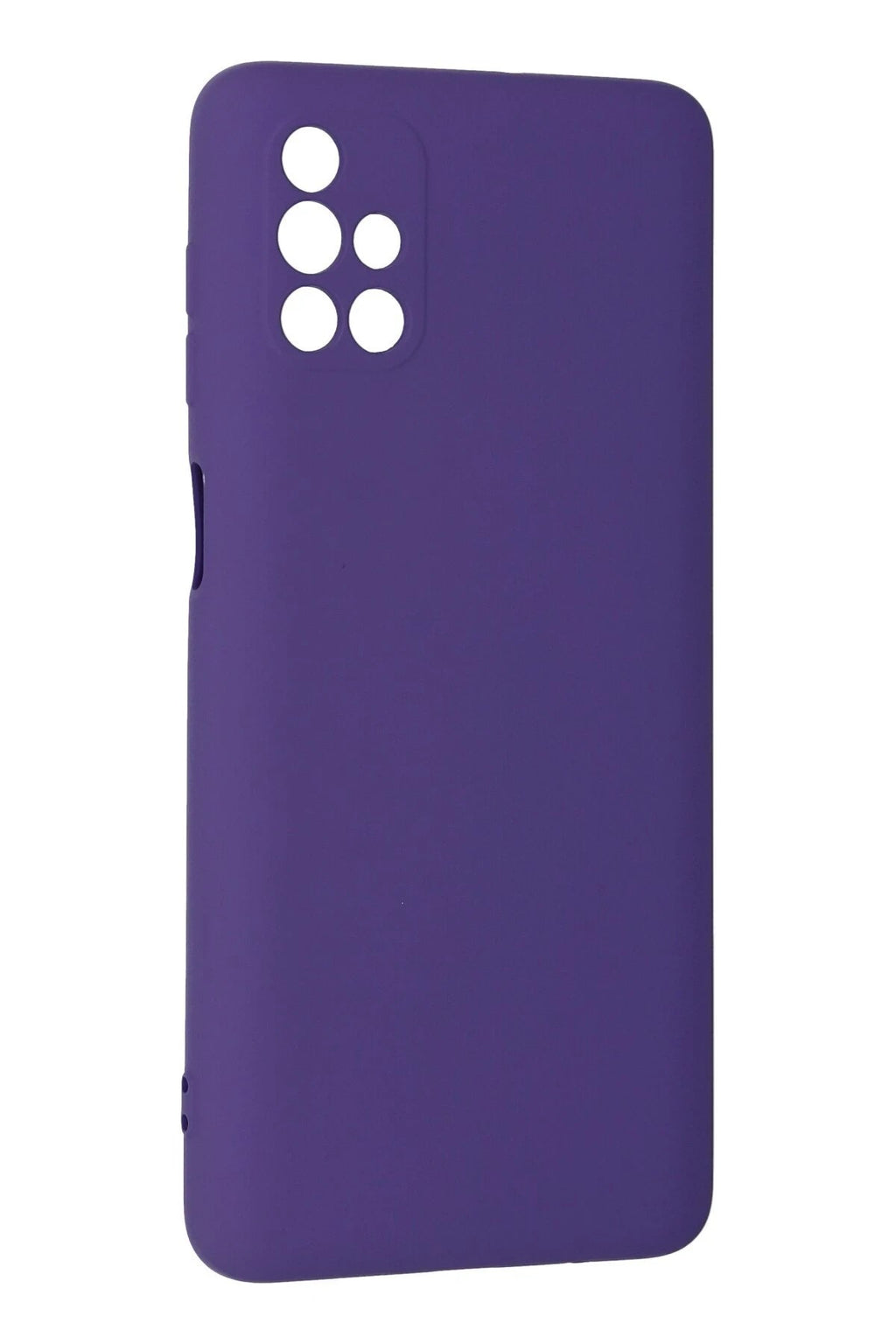 Mey İthalat® Samsung Galaxy M51 Kılıf Nano içi Kadife Silikon - Mor
