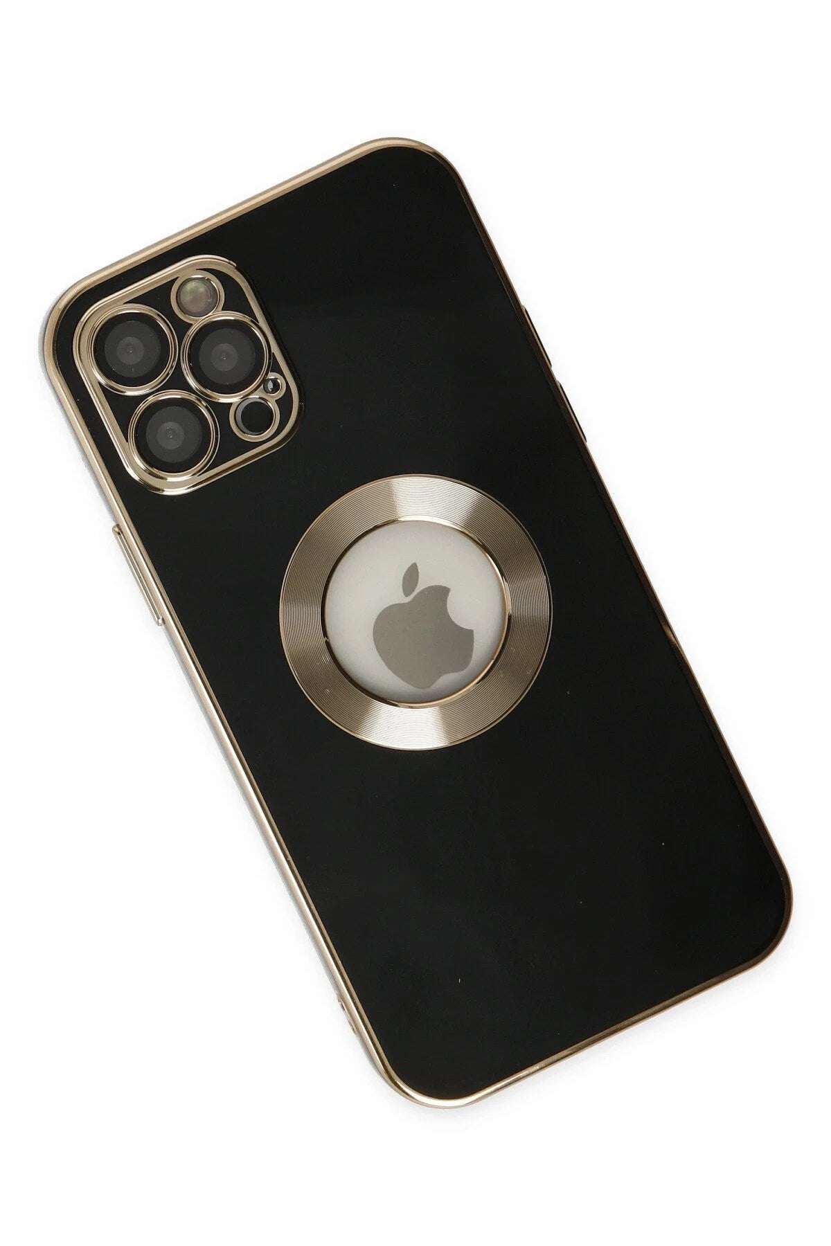Mey İthalat® iPhone 12 Pro Kılıf Store Silikon - Siyah