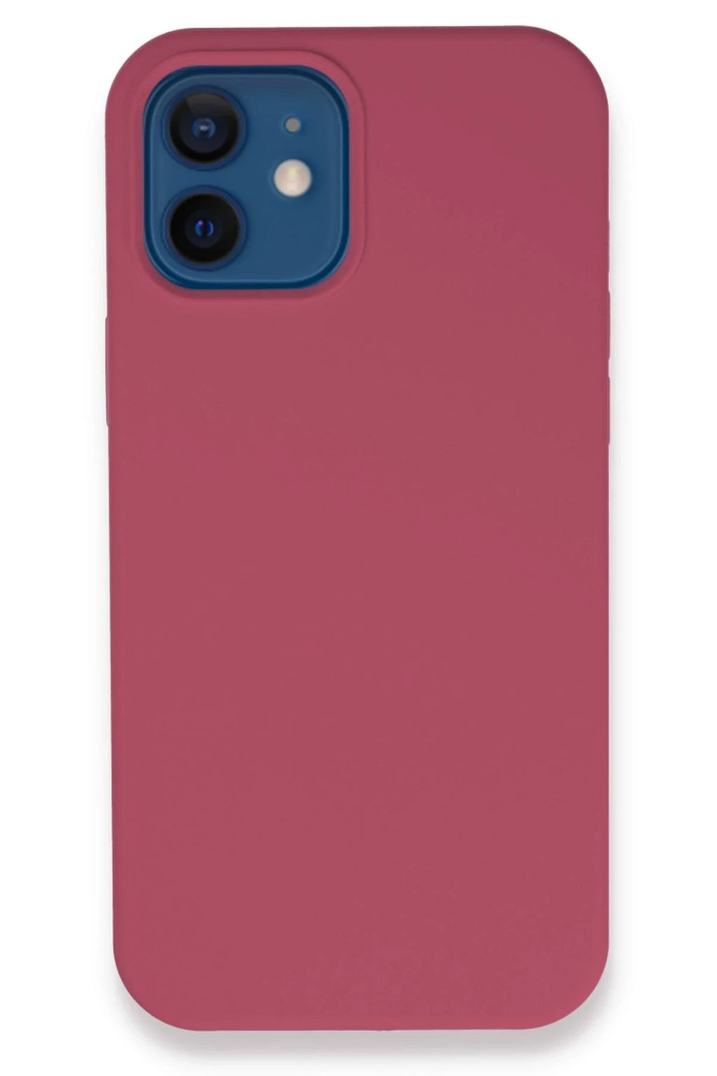 Mey İthalat® iPhone 12 Kılıf Lansman Legant Silikon - Fuşya
