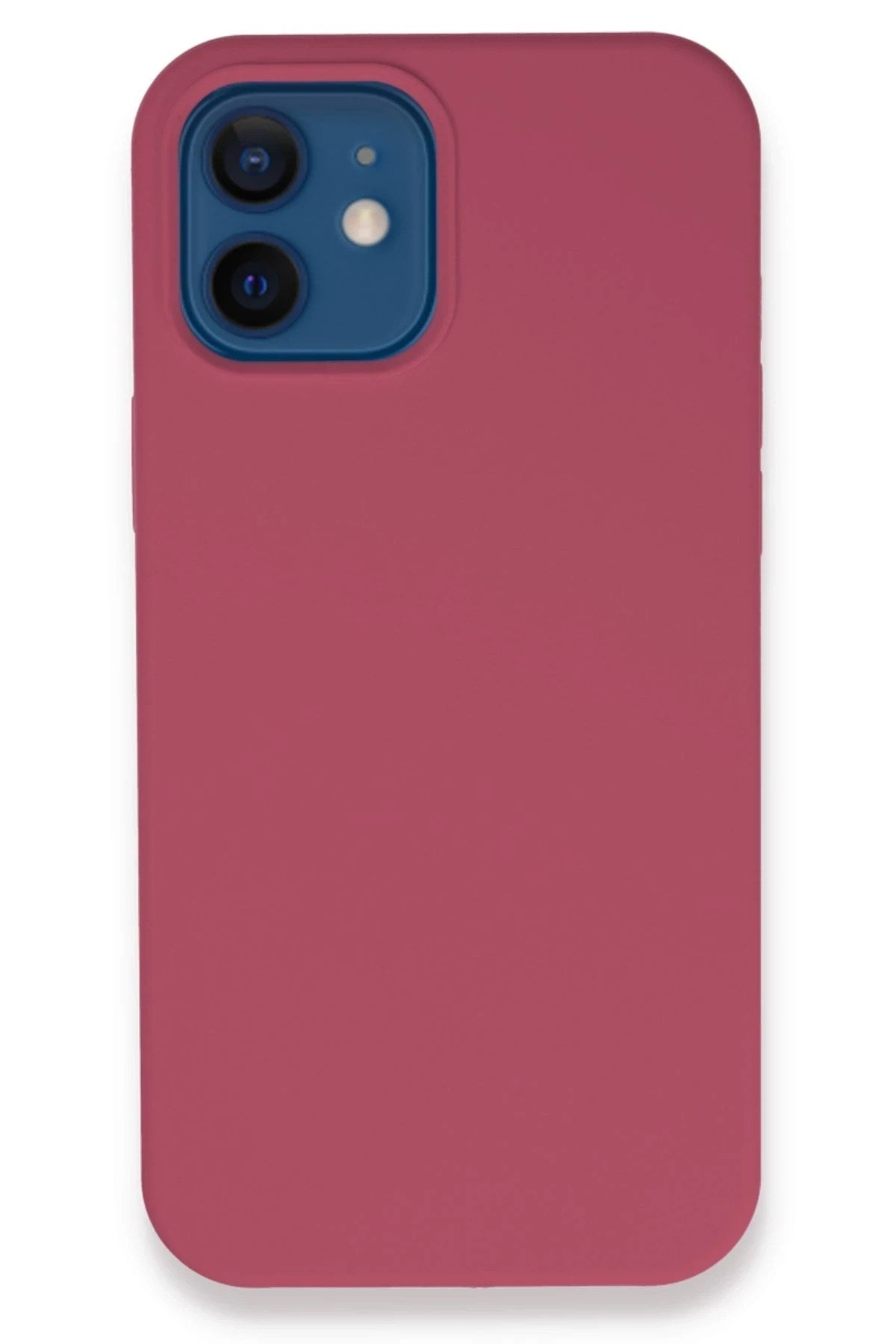 Mey İthalat® iPhone 12 Kılıf Lansman Legant Silikon - Fuşya