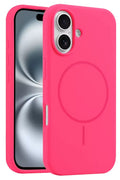Mey İthalat® iPhone 16 Kılıf Jully Magsafe Kapak - Pembe
