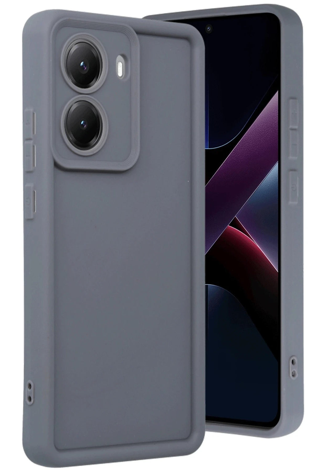 Mey İthalat® Poco X7 Pro Viera Silikon - Gri