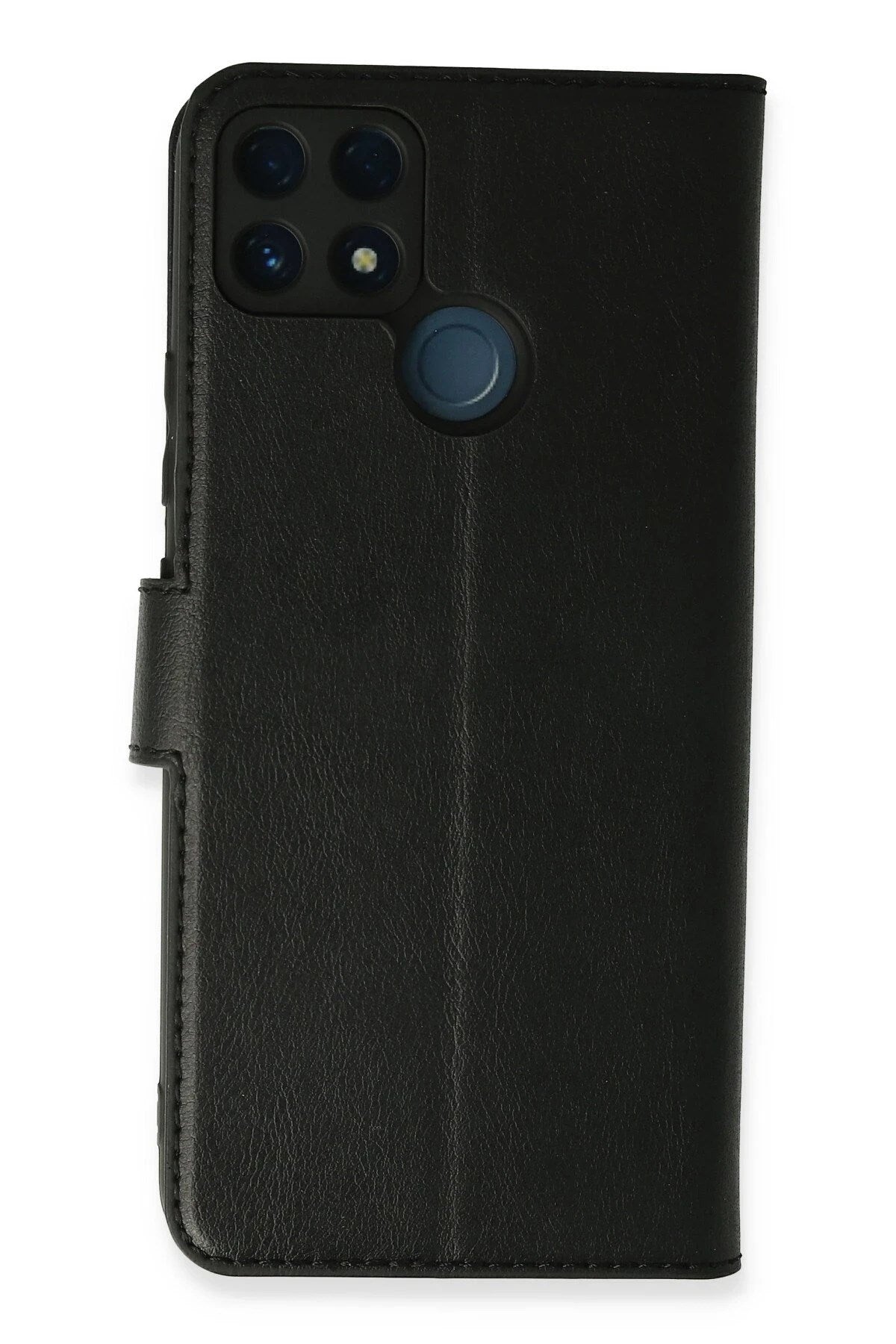 Mey İthalat® Realme C25 Kılıf Trend S Plus Kapaklı Kılıf - Siyah