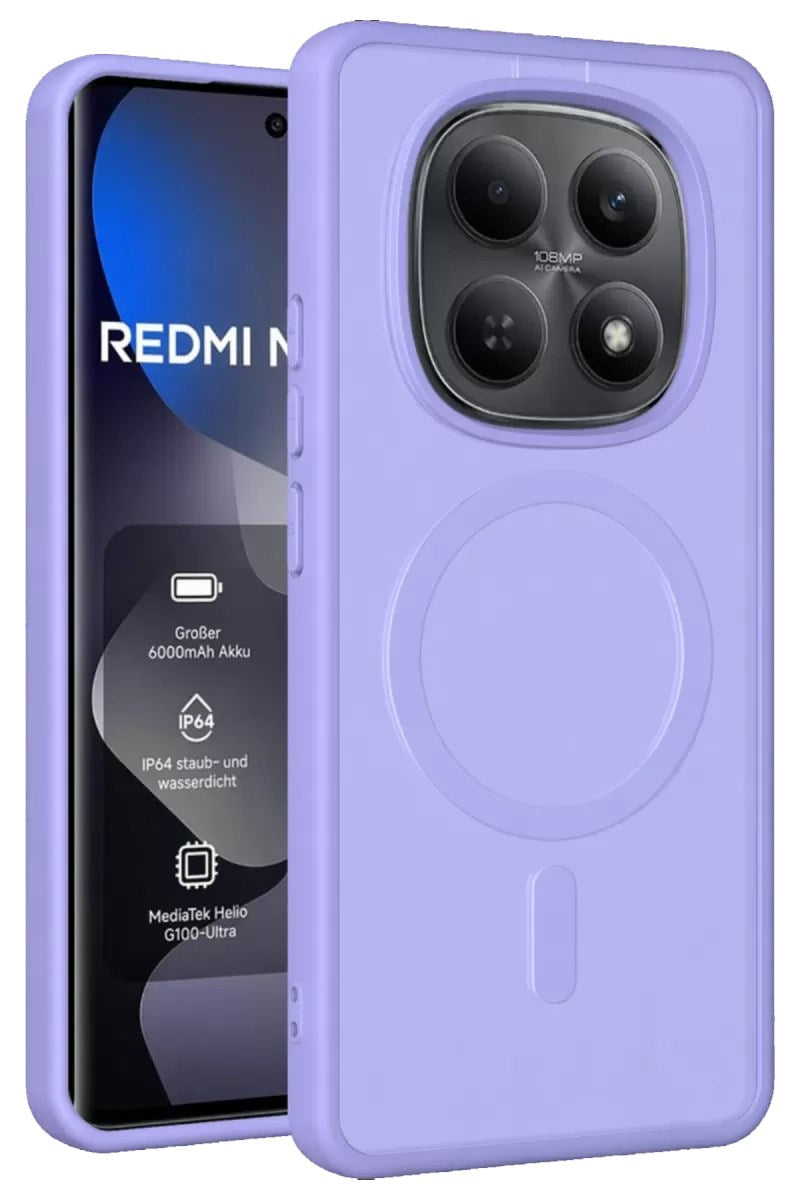 Mey İthalat® Redmi Note 15 Pro 4G Jota Magsafe Kapak - Lila