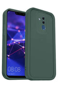 Mey İthalat® Huawei Mate 20 Lite Kılıf Viera Silikon - Koyu Yeşil