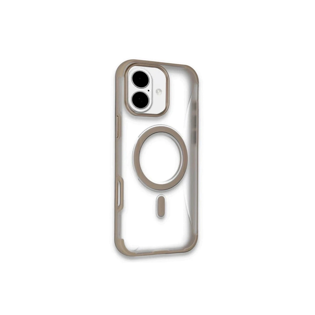 Mey İthalat® iPhone 16 Hilton Magsafe Kapak - Gold