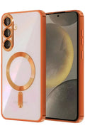Mey İthalat® Samsung Galaxy A37 5G Kross Magneticsafe Kapak - Turuncu