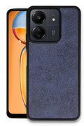 Mey İthalat® Redmi 13C Kılıf Aras Deri Kapak - Lacivert