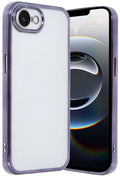 Mey İthalat® iPhone 16E Kılıf Lensli Silikon - Mor