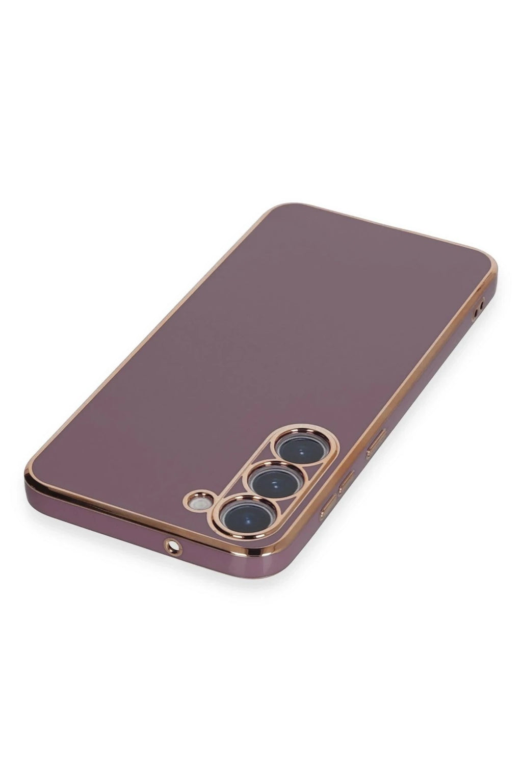 Mey İthalat® Samsung Galaxy S23 Kılıf Volet Silikon - Mor