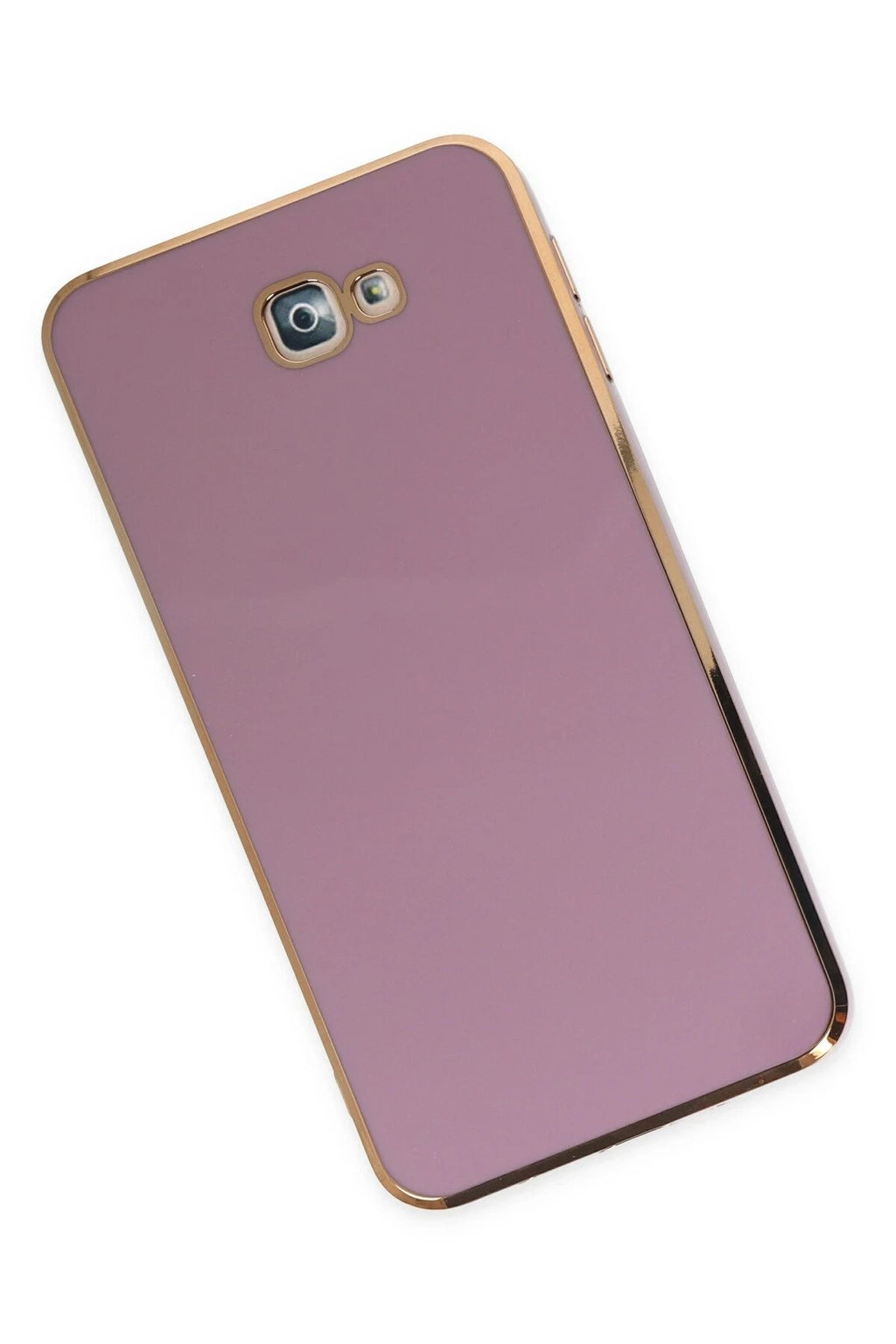 Mey İthalat® Samsung Galaxy J7 Prime Kılıf Volet Silikon - Mor