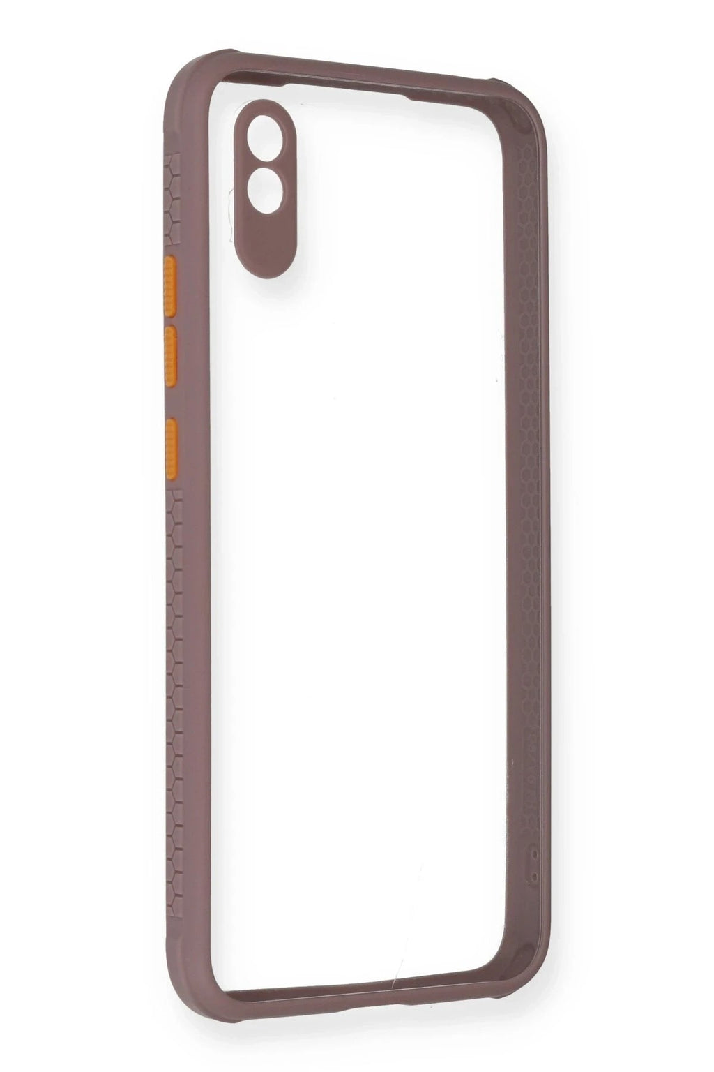 Mey İthalat® Redmi 9A Kılıf Miami Şeffaf Silikon - Açık Mor