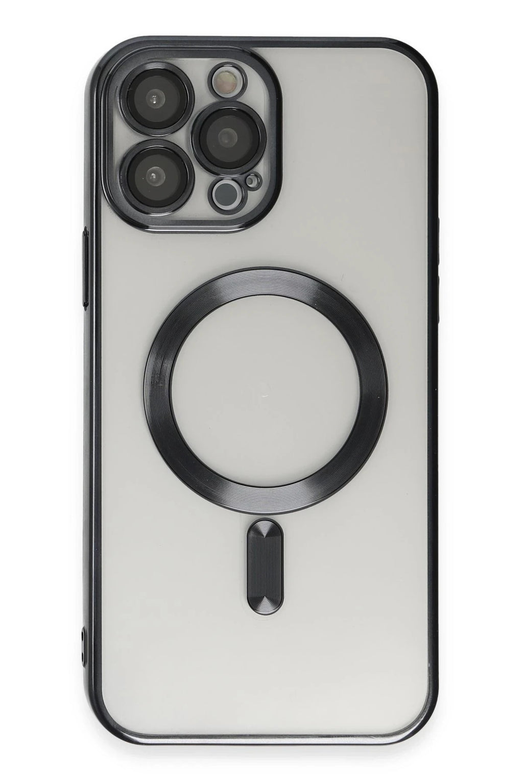 Mey İthalat® iPhone 15 Pro Max Kılıf Kross Magneticsafe Kapak - Siyah