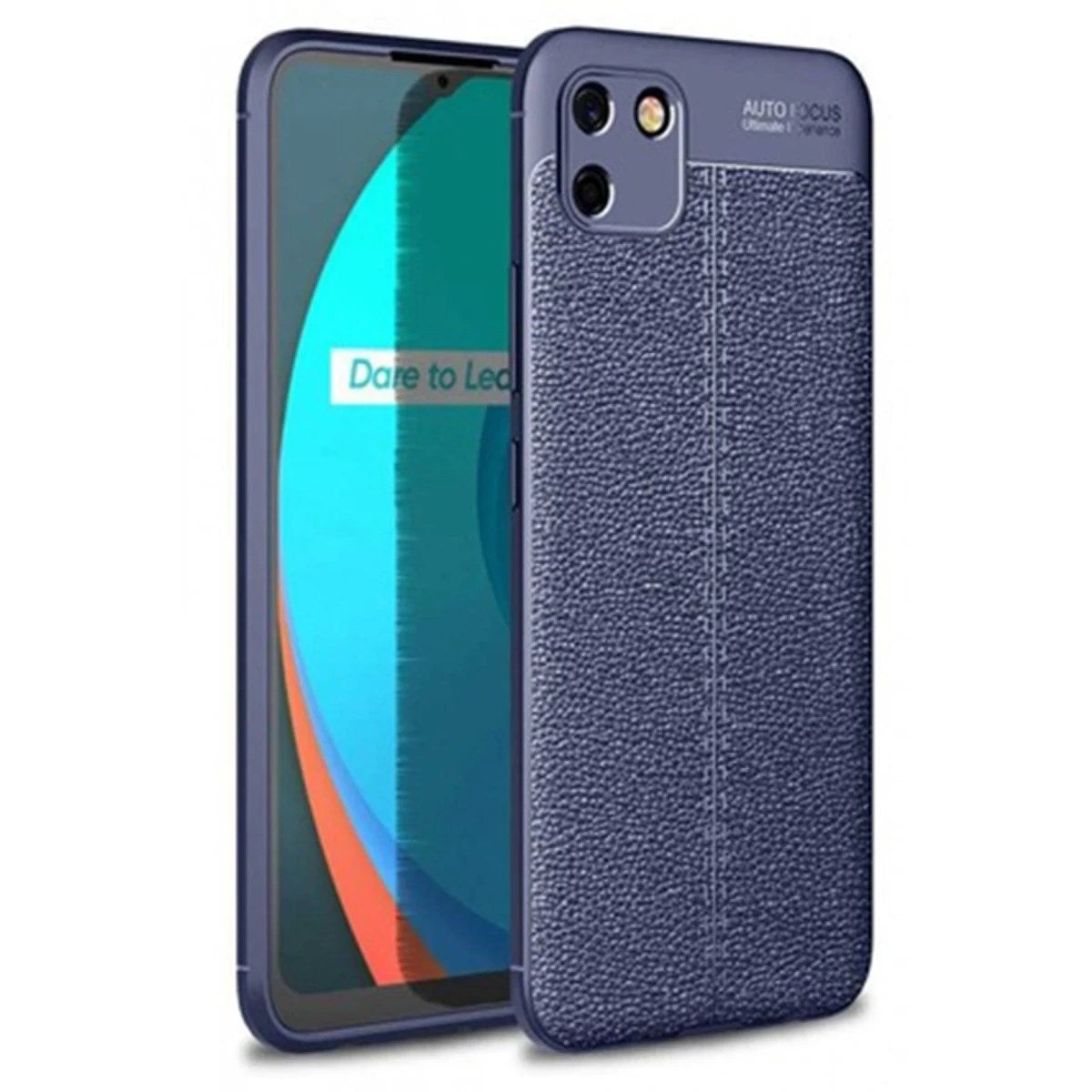 Mey İthalat® Realme C11 Kılıf Auto Focus Kapak - Lacivert