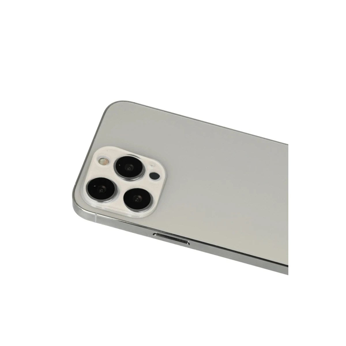 Mey İthalat® iPhone 13 Pro Max Rainbow Kamera Lens Koruma Cam - Beyaz