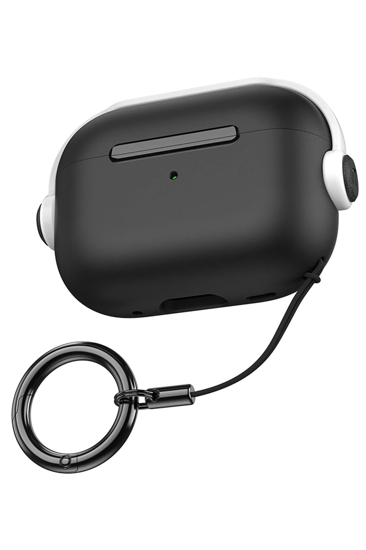 Mey İthalat® Airpods Pro 2 (2.nesil) Cool Kılıf - Siyah-Beyaz