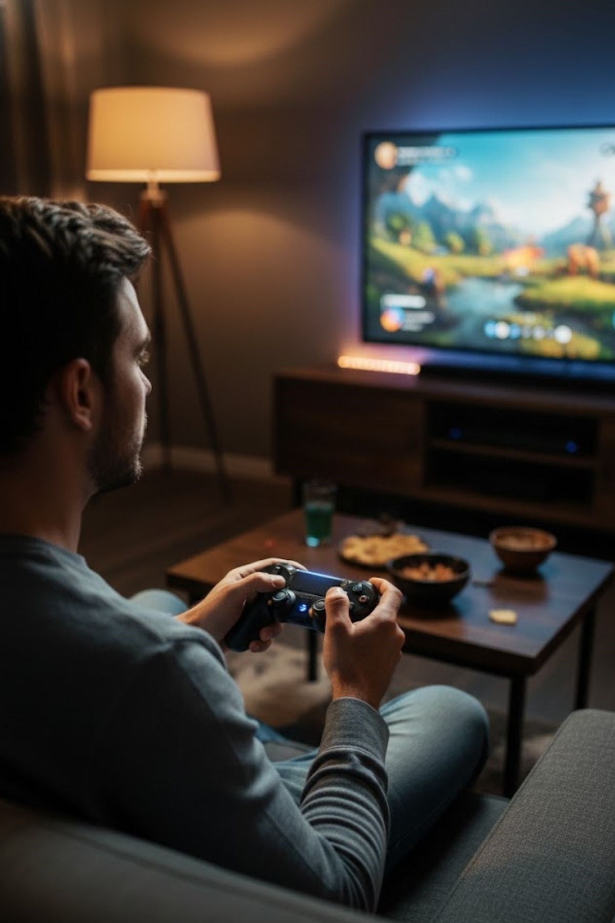Bluetooth Kablosuz Gamepad – Ergonomik Tutuş, Hassas Analog Joystick, PC & Mobil Uyumlu Oyun Kolu