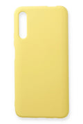 Mey İthalat® Huawei P Smart Pro / Y9S Kılıf Nano içi Kadife Silikon - Sarı