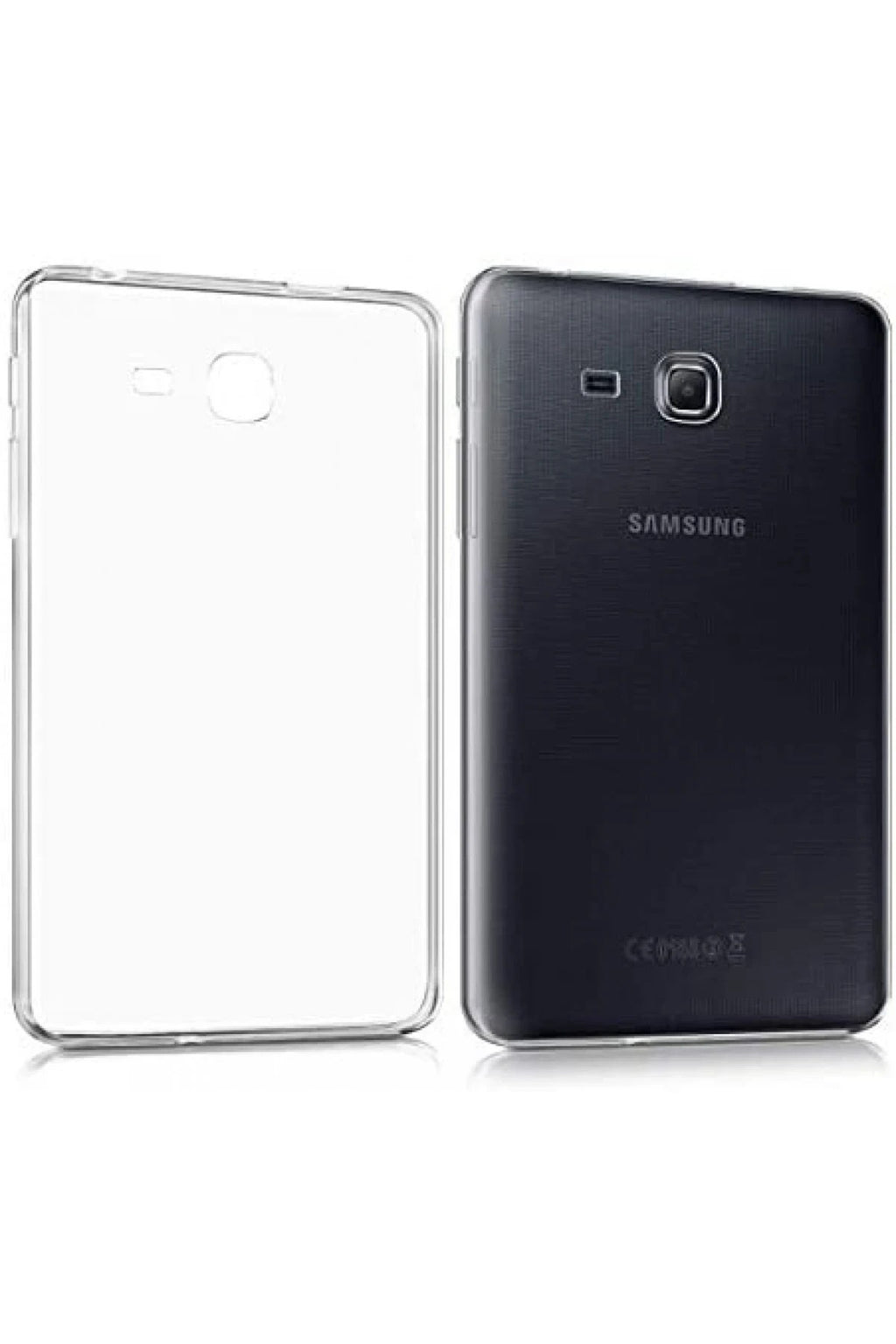 Mey İthalat® Samsung Galaxy T280 Tab A 7 Kılıf Tablet Şeffaf Silikon