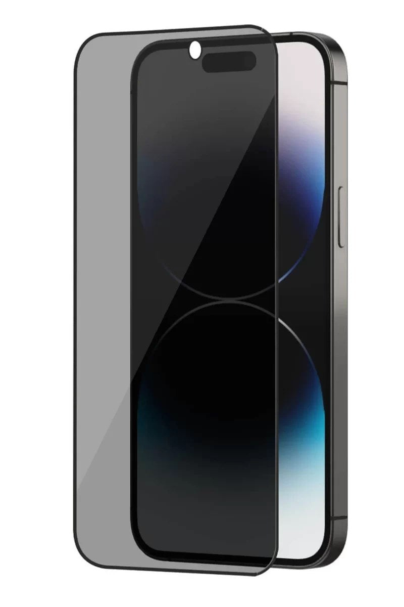 Mey İthalat® iPhone 17 Pro Max Bilvis 3X AR Hayalet Cam Ekran Koruyucu - Siyah