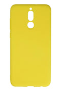 Mey İthalat® Huawei Mate 10 Lite Kılıf Nano içi Kadife Silikon - Sarı