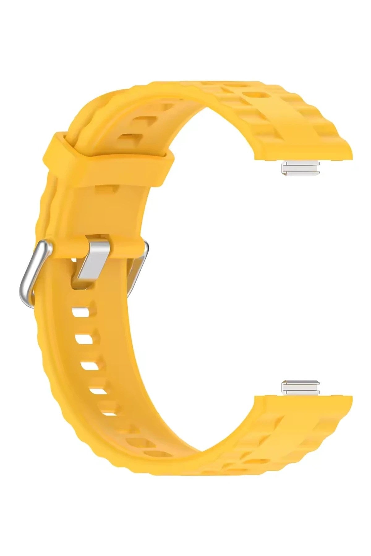 Mey İthalat® Huawei Watch Fit 3 Klasik Kordon - Sarı
