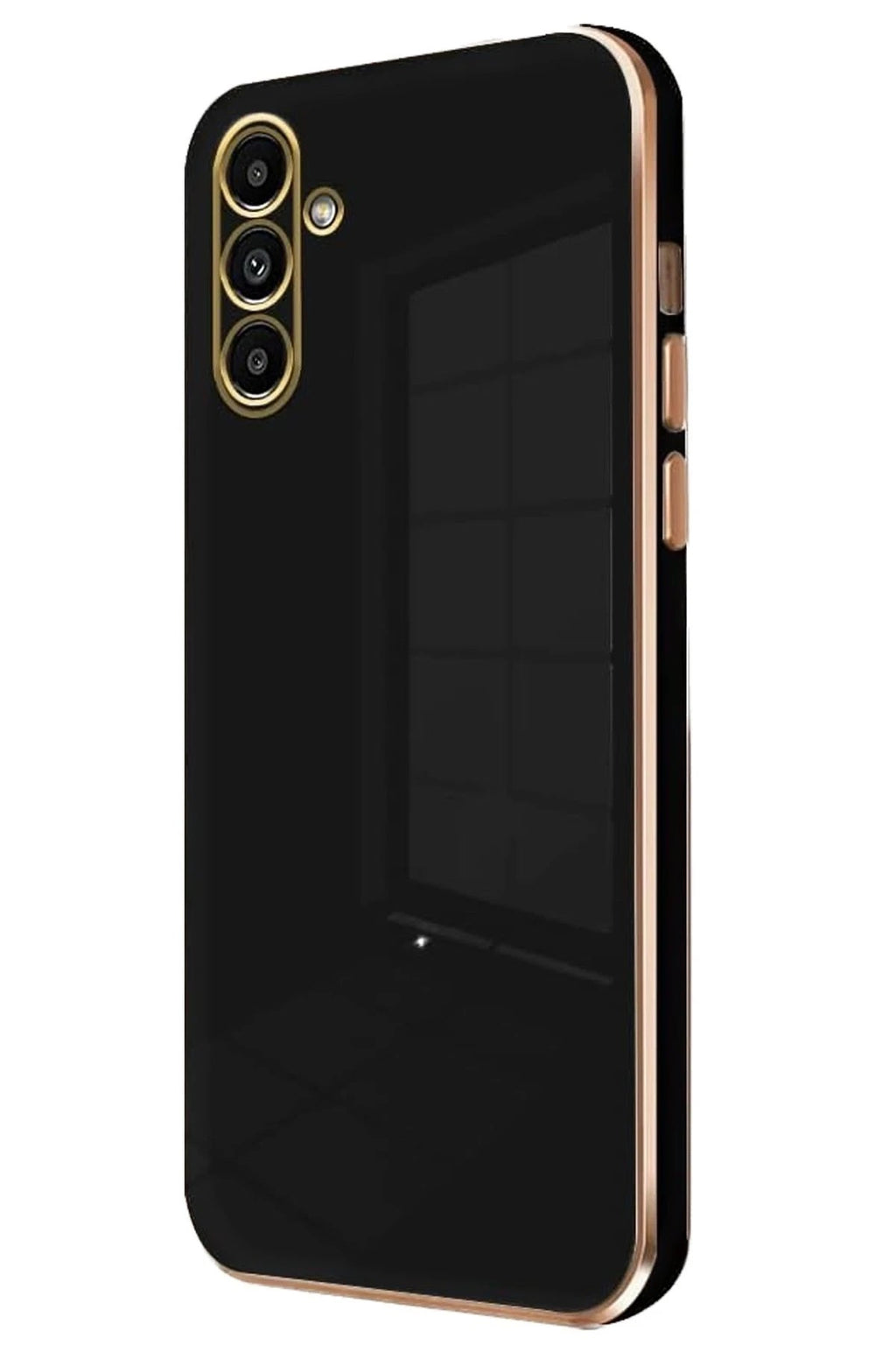Mey İthalat® Samsung Galaxy M15 Kılıf Volet Silikon - Siyah