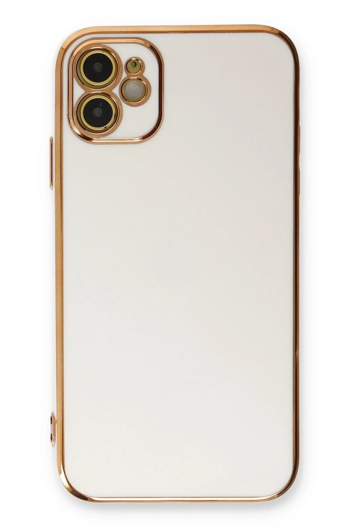 Mey İthalat® iPhone 11 Kılıf Volet Silikon - Beyaz