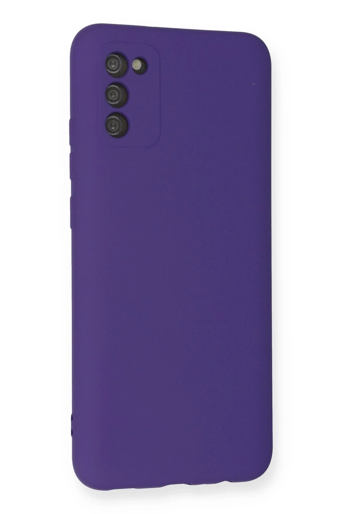Mey İthalat® Samsung Galaxy A03S Kılıf Nano içi Kadife Silikon - Mor