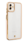 Mey İthalat® Samsung Galaxy A04 Kılıf Liva Lens Silikon - Rose
