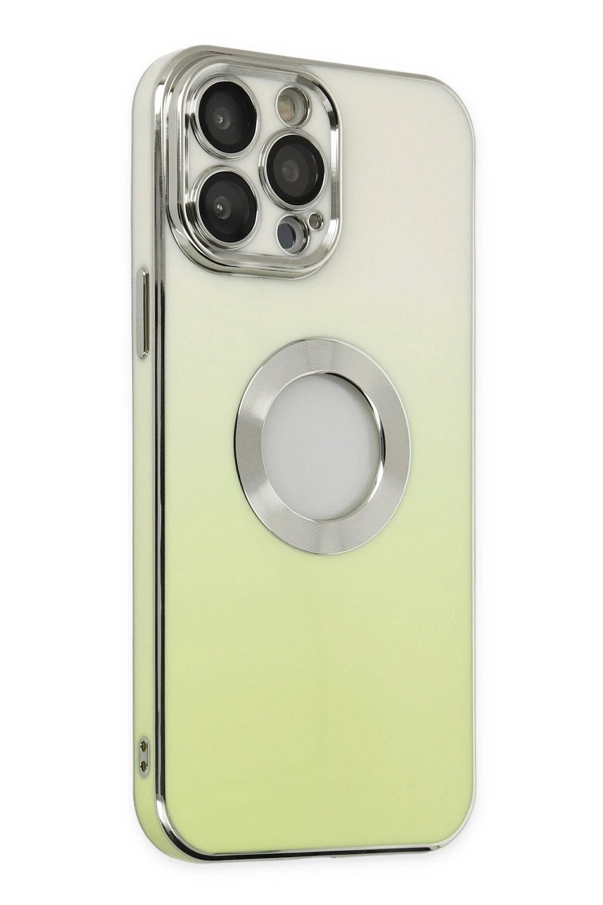 Mey İthalat® iPhone 13 Pro Kılıf Best Silikon - Yeşil