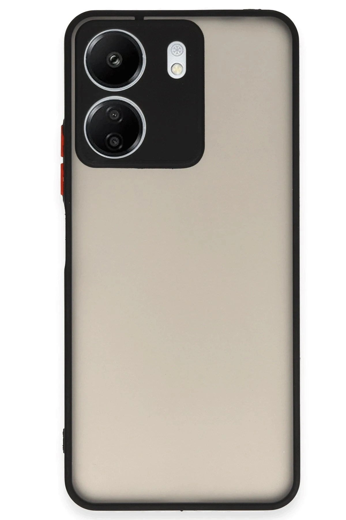 Mey İthalat® Redmi 13C Kılıf Montreal Silikon Kapak - Siyah