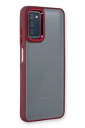 Mey İthalat® Samsung Galaxy A03S Kılıf Dora Kapak - Kırmızı