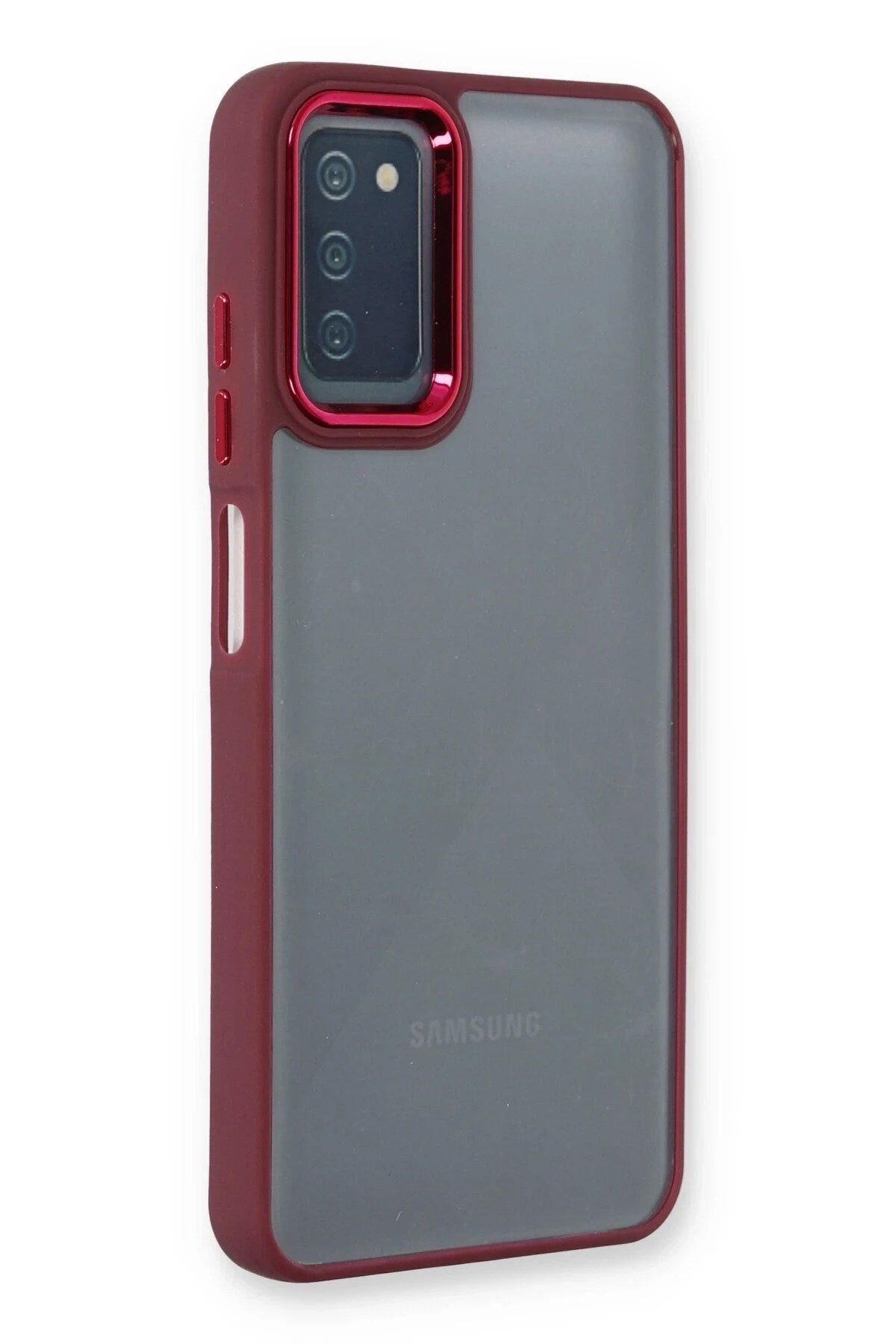 Mey İthalat® Samsung Galaxy A03S Kılıf Dora Kapak - Kırmızı