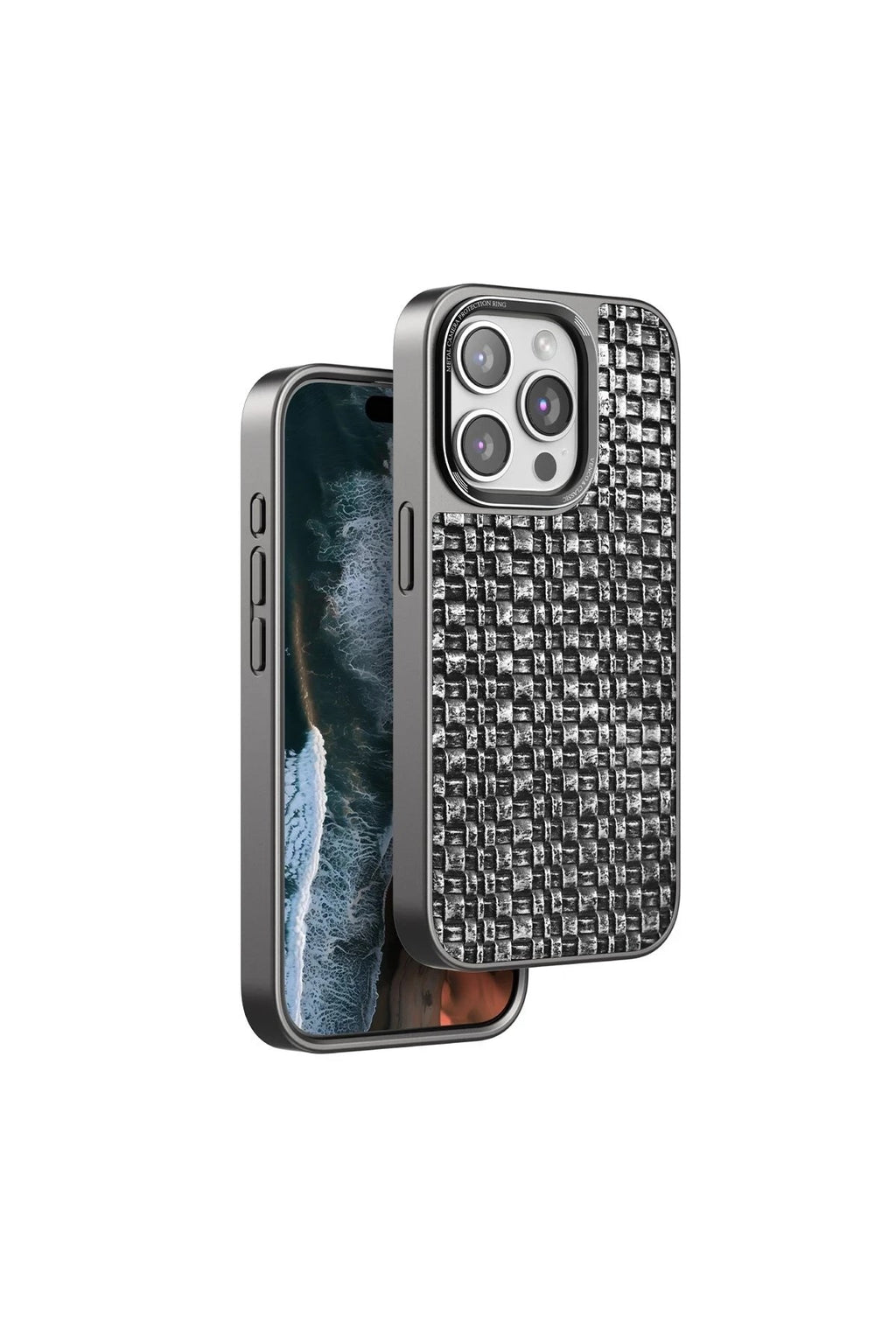 Mey İthalat® iPhone 14 Pro Brand Kapak - Gümüş
