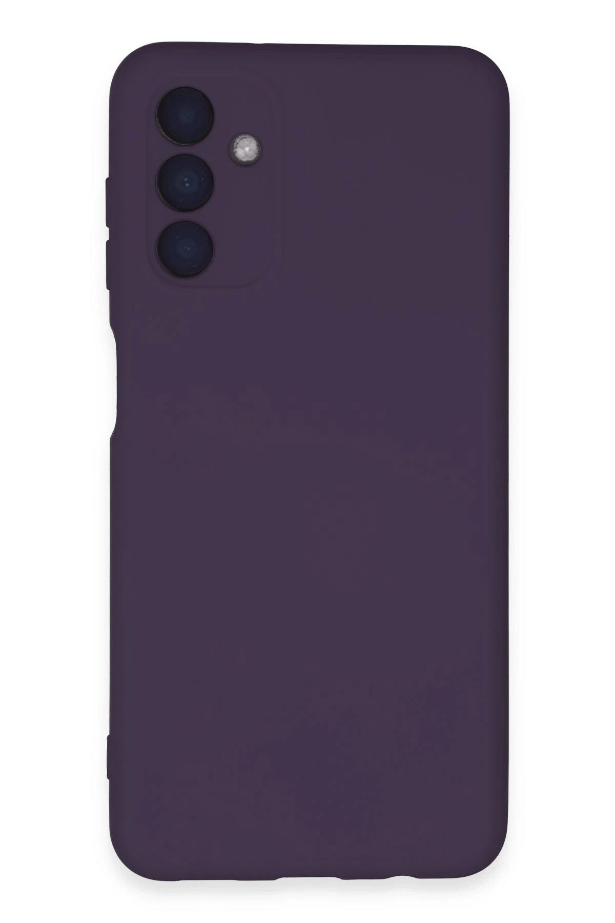 Mey İthalat® Samsung Galaxy A24 4G Kılıf Nano içi Kadife Silikon - Mor