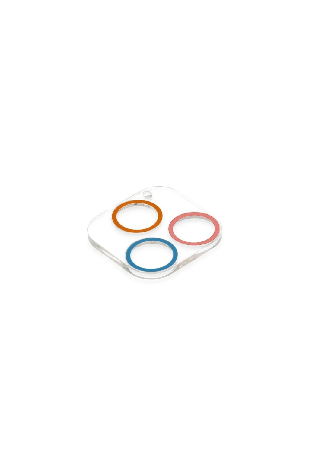 Mey İthalat® iPhone 12 Pro Max Renkli Kamera Lens Koruma Cam - Pembe-Mavi