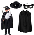 Mey İthalat® Pelerini Şapkası ve Maske Seti Çocuk Boy