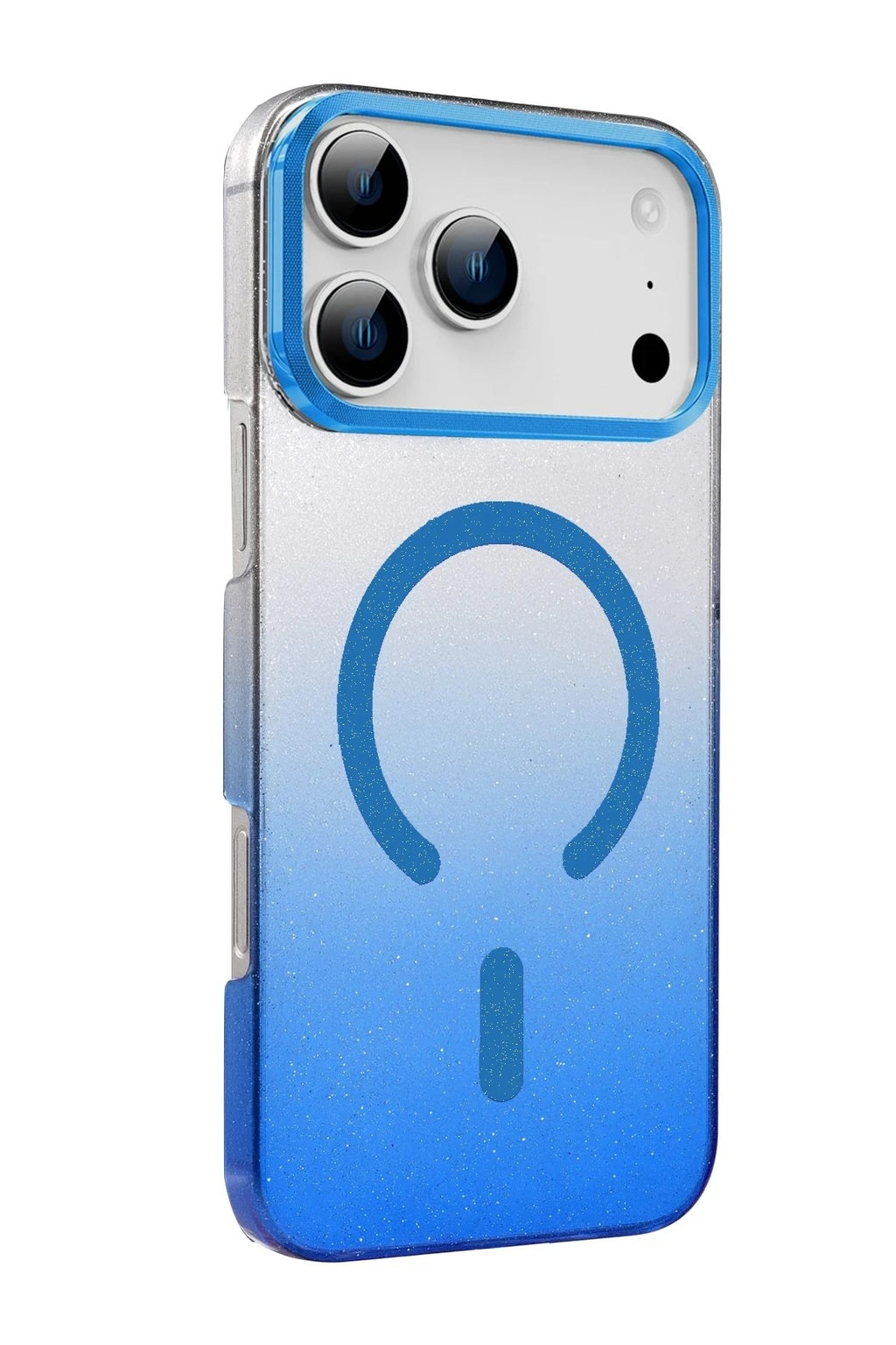 Mey İthalat® iPhone 17 Pro Glossy Magsafe Kapak - Mavi